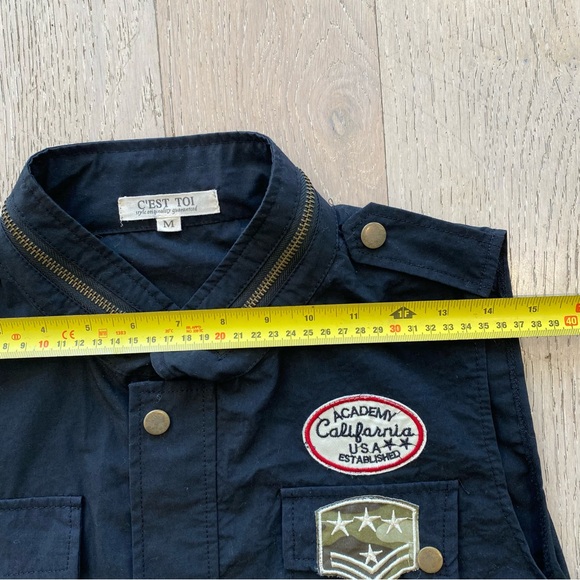 C’est Toi Military Inspired Vest - Picture 8 of 9